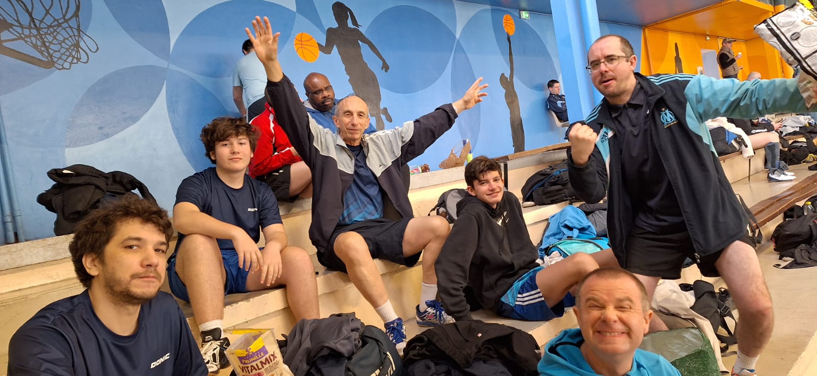 Joueurs du club au tournoi de Châlons en Champagne